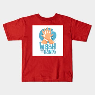 Wash Your Hands Kids T-Shirt